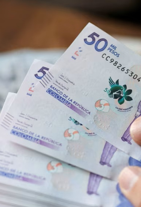 Imagen de billetes de pesos